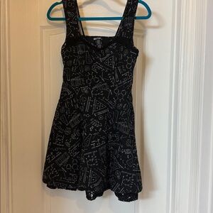Hot Topic Black Chemistry Dress